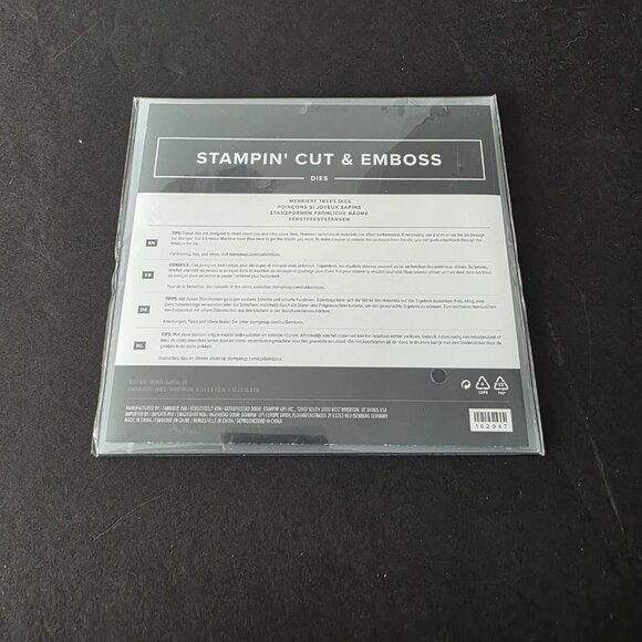 Stampin Up!  Merriest Trees Dies - Picture 1 of 1